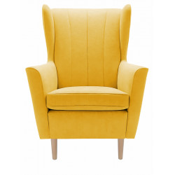 Fotel FIDO żółty