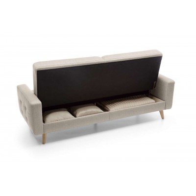 Sofa w stylu Skandynawskim 222 cm z funkcją spania NAPPA Gala Collezione