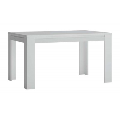 Stół rozkładany 140 cm x 90 cm (6 osób) biały alpin Novi NVIT02 Meble Wójcik