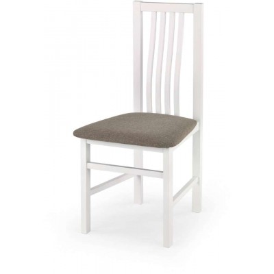 Paweł krzesło biało szare Halmar