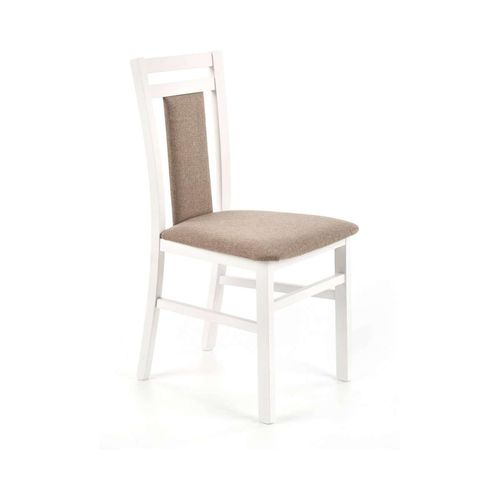 Hubert 8 krzesło białe inari 23 Halmar