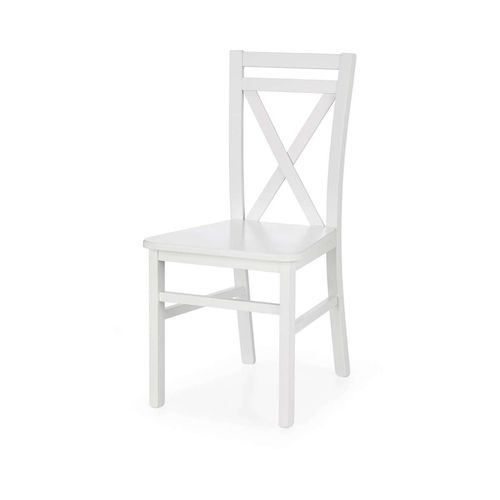 Dariusz 2 białe krzesło Halmar