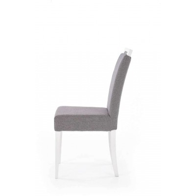 Clarion krzesło białe / popielate inari 91 Halmar