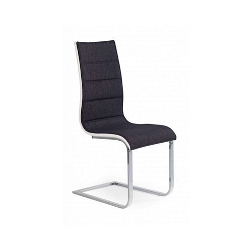 K104 krzesło czarno/białe Halmar
