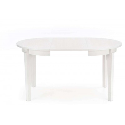 Sorbus stół rozkładany okrągły biały Halmar