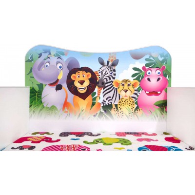 Happy jungle dżungla łóżko dla chłopca Halmar