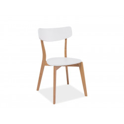 Krzesło Mosso Dąb/biały
