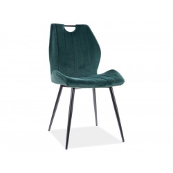 Krzesło Arco Velvet zielone...