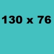 130x76 cm