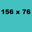 156x76 cm